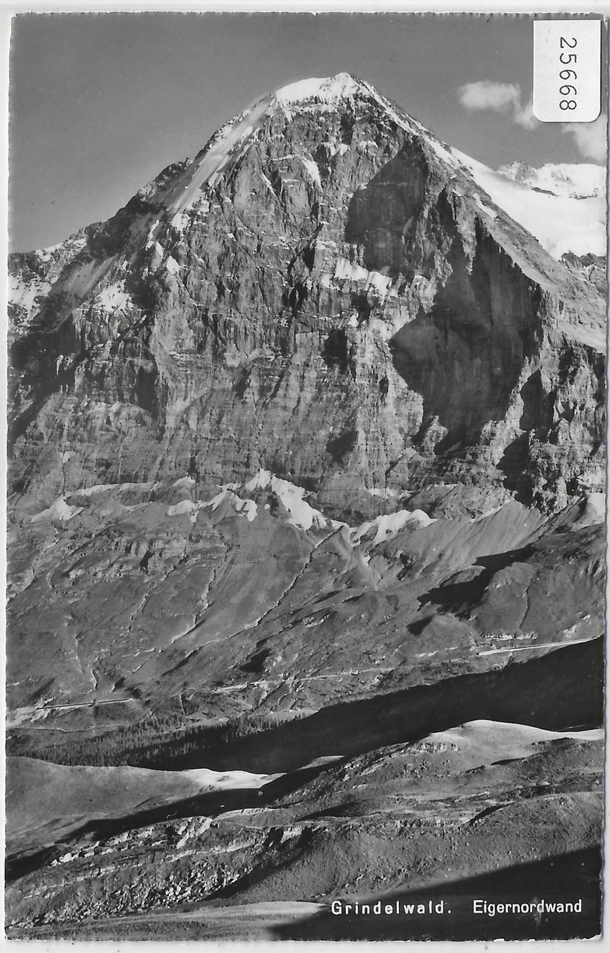 Cartes postales: Grindelwald - Eigernordwand – Antique à Ettingen par Kartenplanet