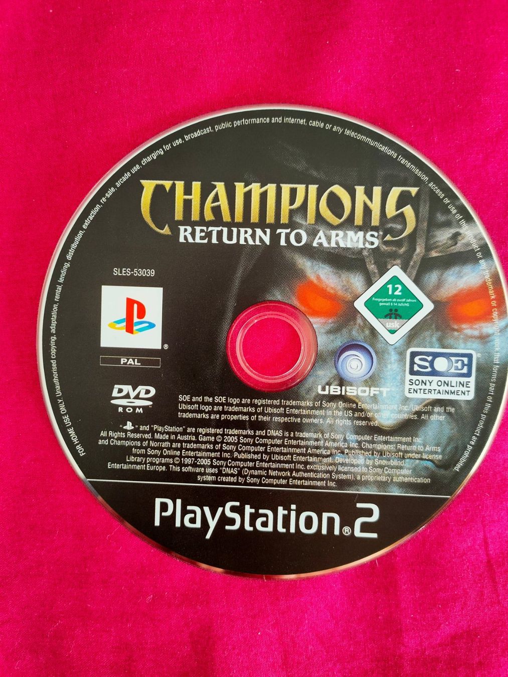 Giochi: Champions Return to Arms PS2 – Usato da Sierre venduto da Carlostripa 1