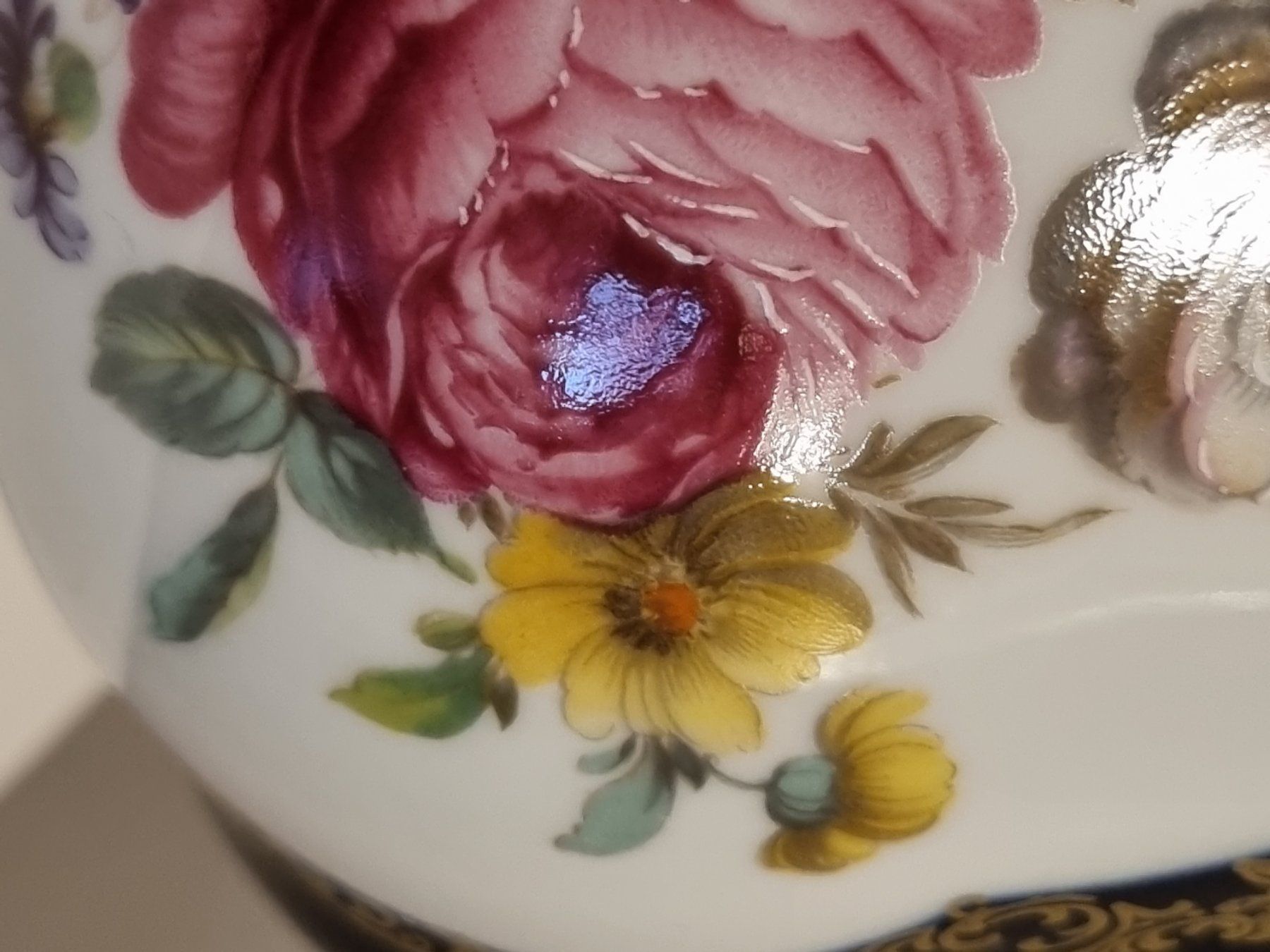 Lindner Vasi & Recipienti: Große Lindner Bavaria Echt Cobalt Vase mit Gold – Usato da Scharnachtal venduto da devin03 3