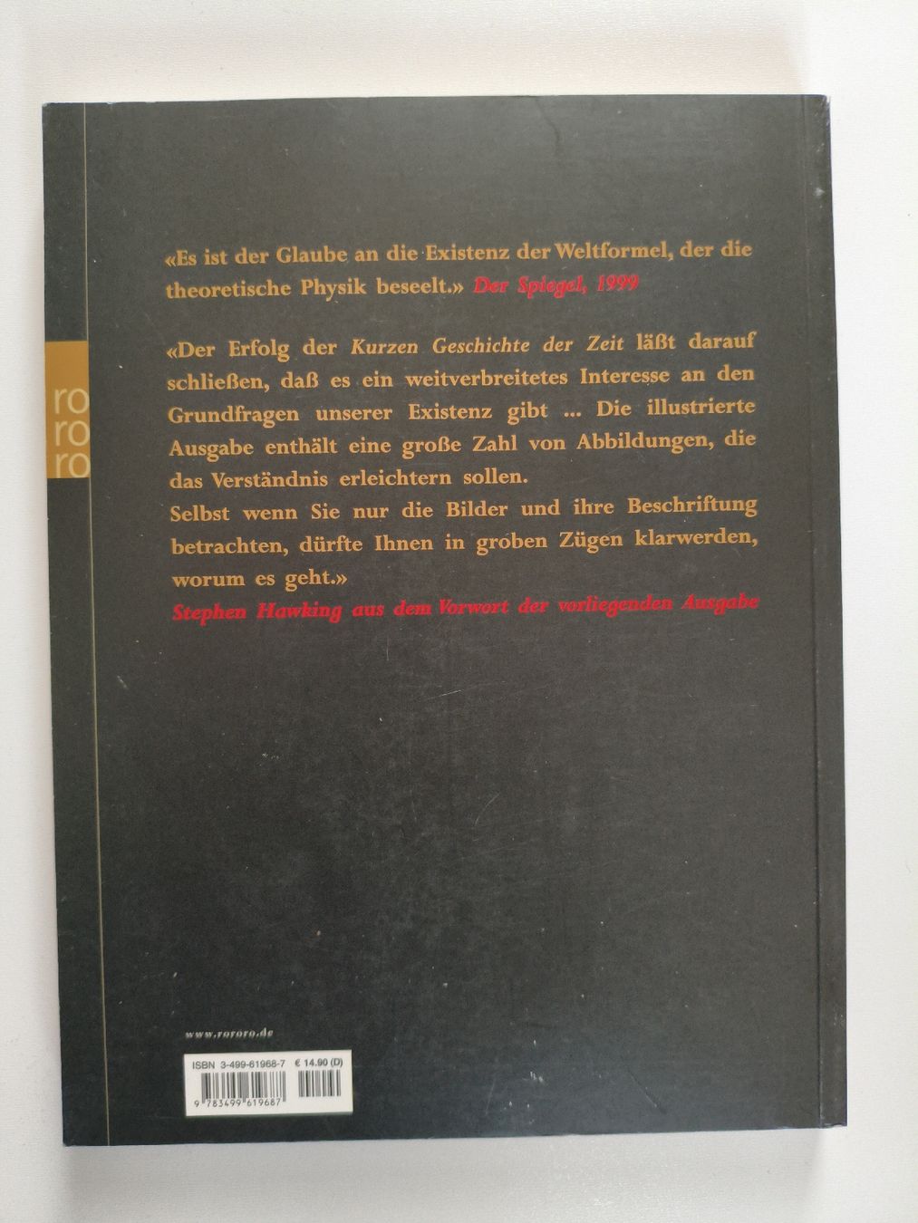 Bücher: Stephen Hawking: Illustrierte kurze Geschichte der Zeit – Gebraucht aus Embrach von Tutanchamun_23 1