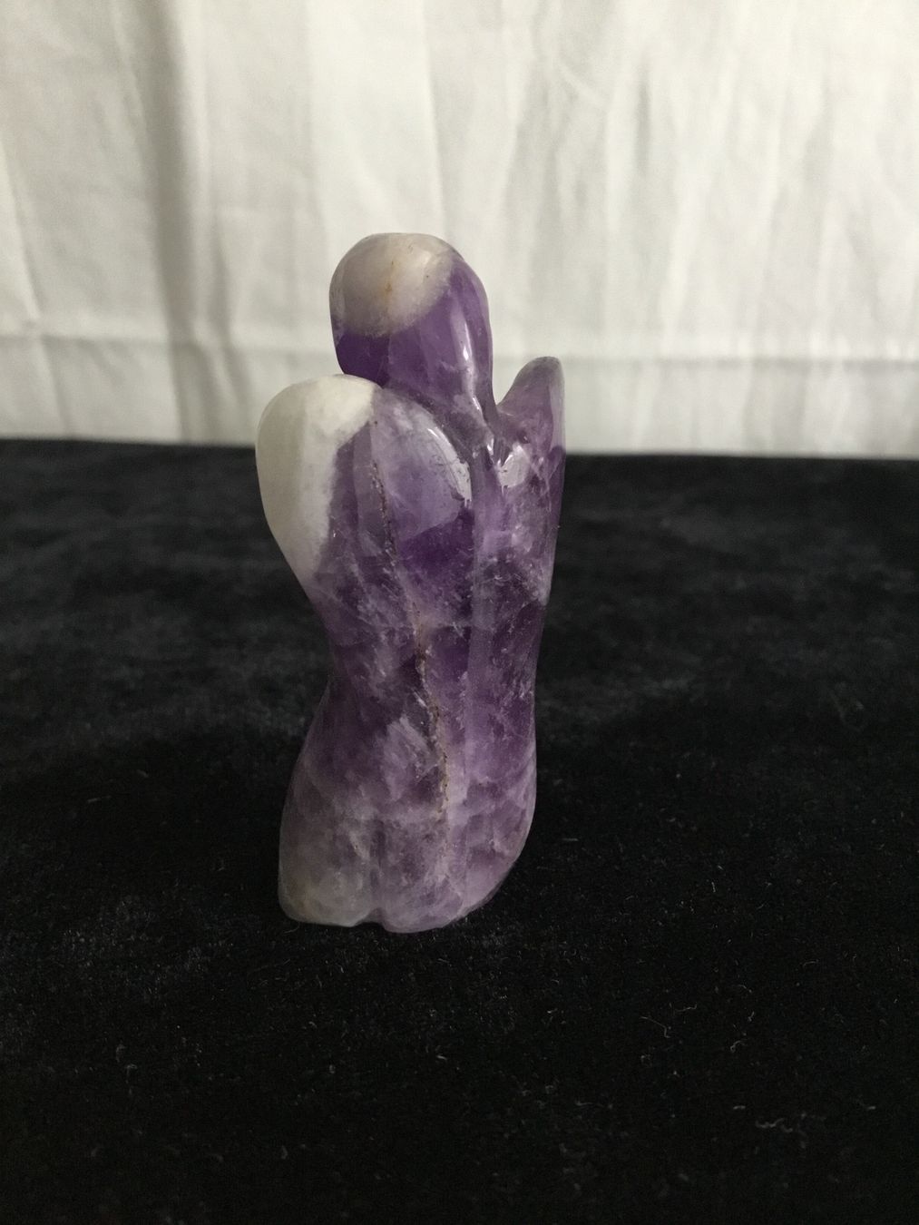 Minerali & Pietre curative: Engel aus Amethyst Heilstein – Nuovo e nell'imballaggio originale da Doppleschwand venduto da lapis106 1