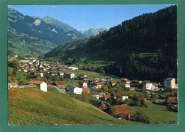 Küblis im Prättigau, Blick gegen Saas, ungelaufen