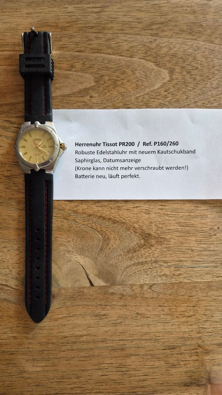 Tissot Orologi: Tissot PR200 Herrenuhr – Usato da Hombrechtikon venduto da kuckuck04 1