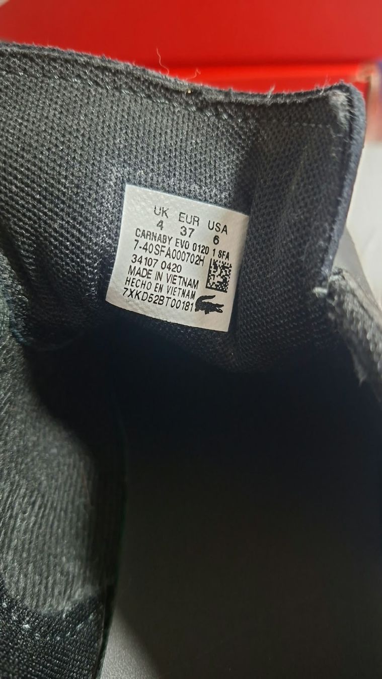 Lacoste Chaussures hommes: Lacoste  – D'occasion à Trimbach par Ale-07 2