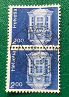 Nr.541 Paar mit GESTEMPELT Erker am Bürgerhaus, Schaffhausen