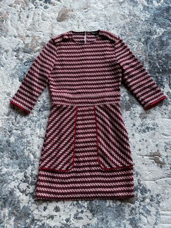 Maje Striped Mini Dress Size 2