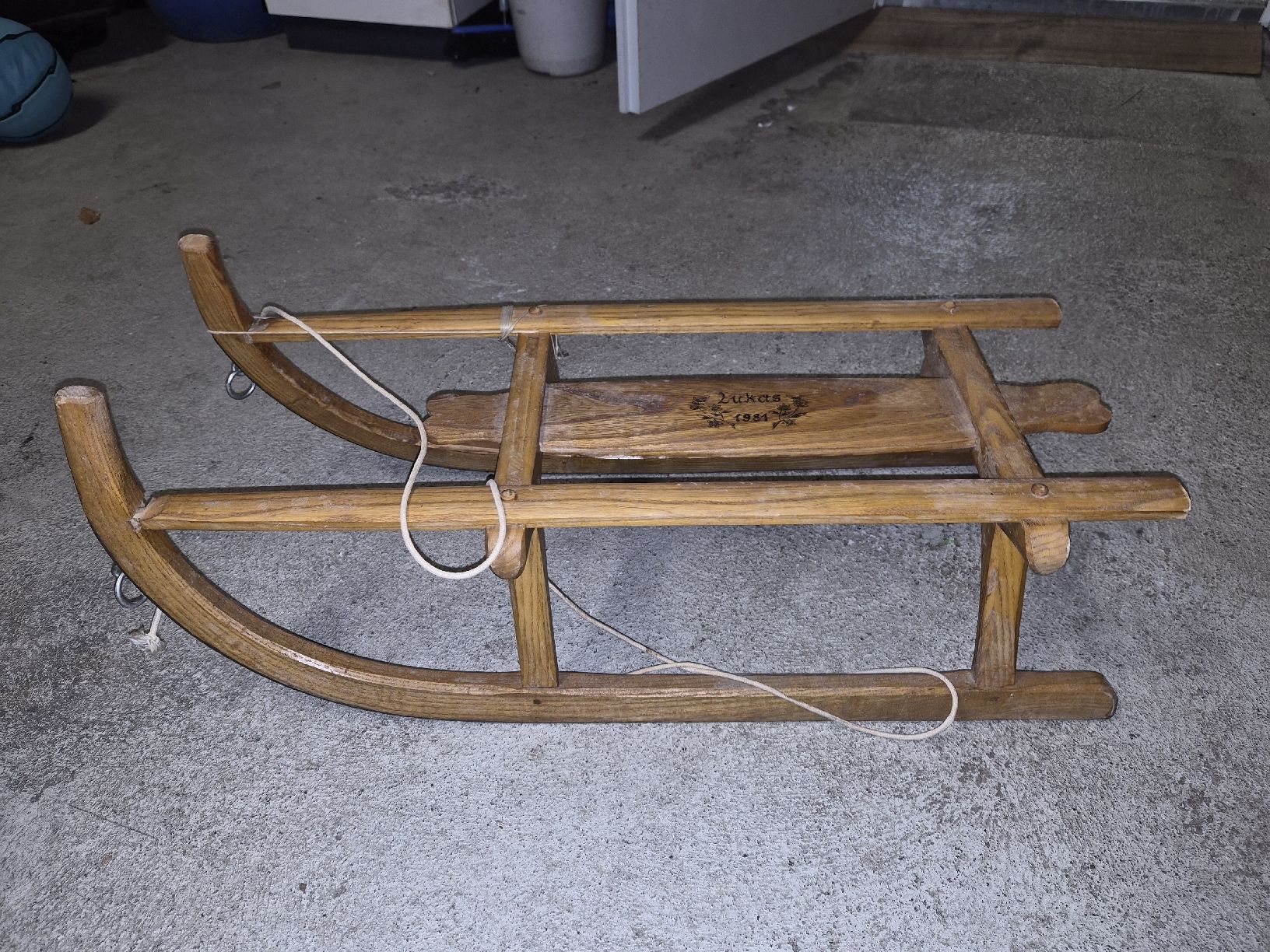 Luge: Holzschlitten – D'occasion à Lütisburg- Station par kalu26