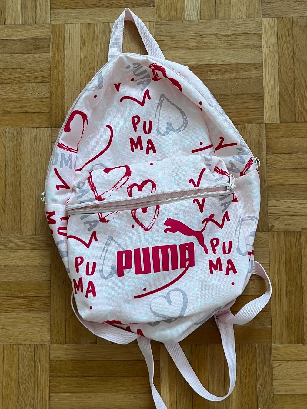 Puma Borse & Zaini: Puma Sport Rucksack Mädchen, rosa – Nuovo (secondo la descrizione) da Romanshorn venduto da luxcollect