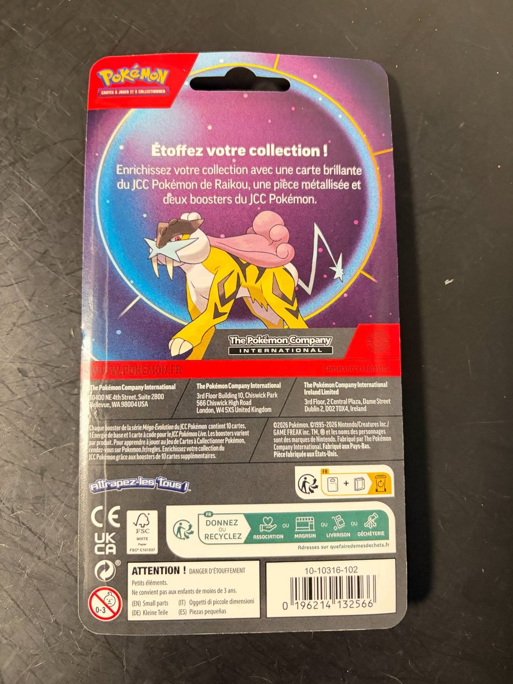 Pokémon Sammelbilder & Trading cards: Raikou 2-Pack Blister Version 1 - FR – Gebraucht aus Aigle von John_28 1