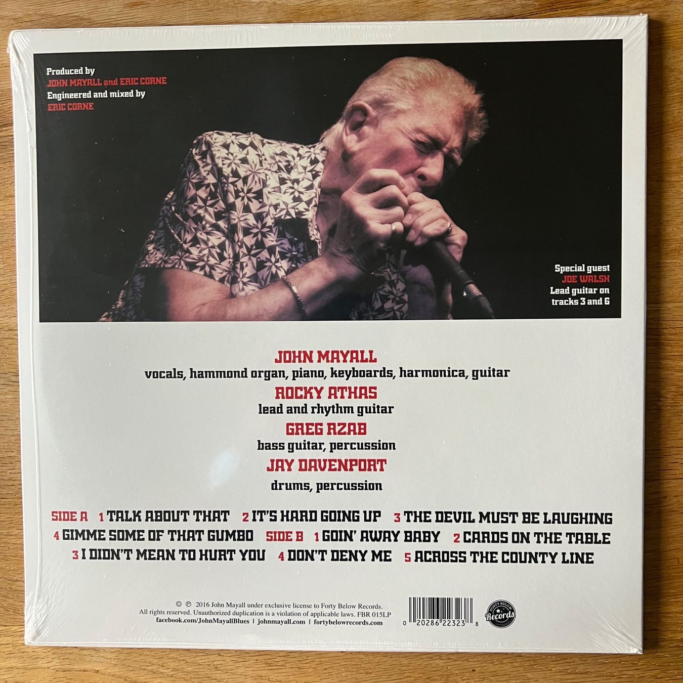 Dischi in vinile: John Mayall - Talk About That / 1. UK-Press. 2017 - NEW – Nuovo e nell'imballaggio originale da Gais venduto da soundcave57 1