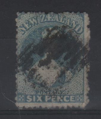 Alle Briefmarken: Neuseeland 1871 Michel Nr. 34A o – Gebraucht aus Remetschwil von Hofiii