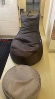 Gemütlicher Sitzsack mit Fusshocker - Top Zustand!