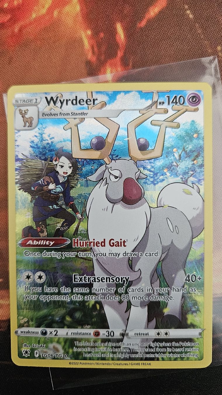Pokémon Carte collezionabili: wyrdeer tg06/tg30 – Nuovo (secondo la descrizione) da Castel San Pietro venduto da pie_k8j6