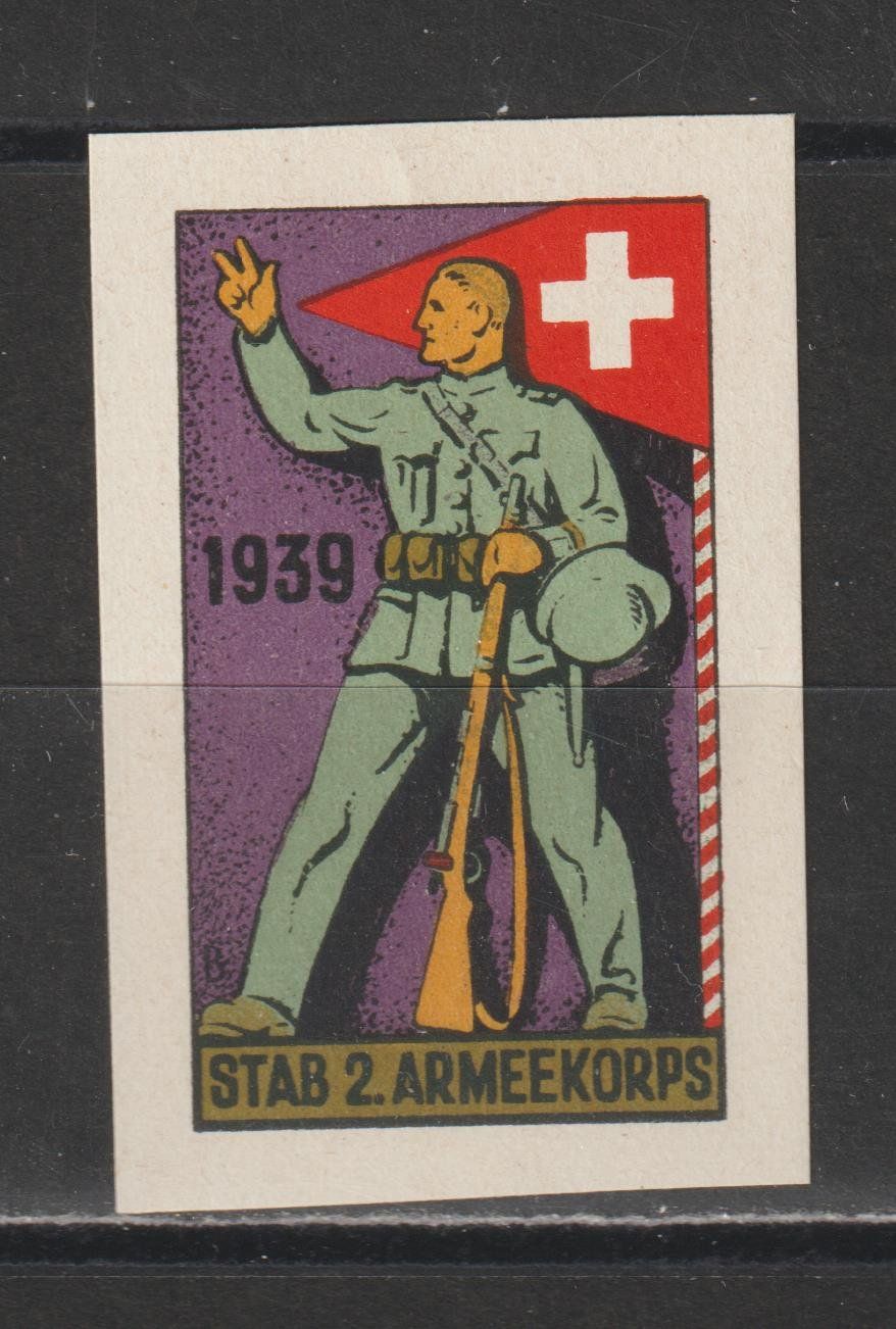 Tutti i francobolli: Kommandostäbe Nr. 14/2 ** – Usato da Siebnen venduto da Fstaehli