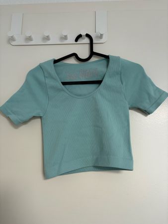Crop Top hellblau Grösse XXS guter Zustand