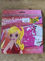 Schablonenbuch mit vielen Stickern
