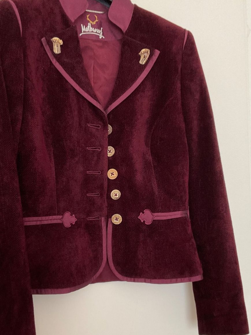Jacken: Mothwurf edle Jacke Blazer Gr 36 Bordeaux NEU – Neu (gemäss Beschreibung) aus Urdorf von alda02 2
