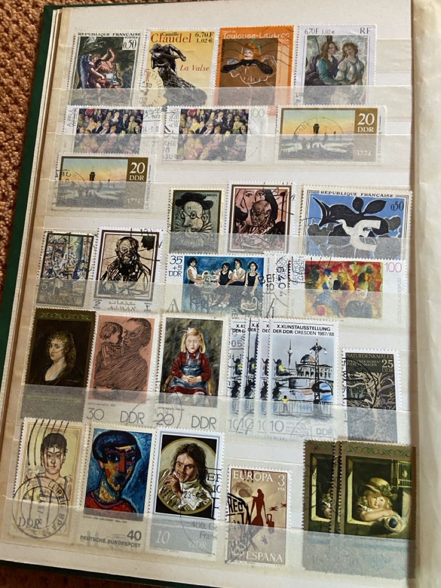 Tutti i francobolli: Stamp Collection Art History Weltweite – Usato da Collex venduto da RCXGJ 3