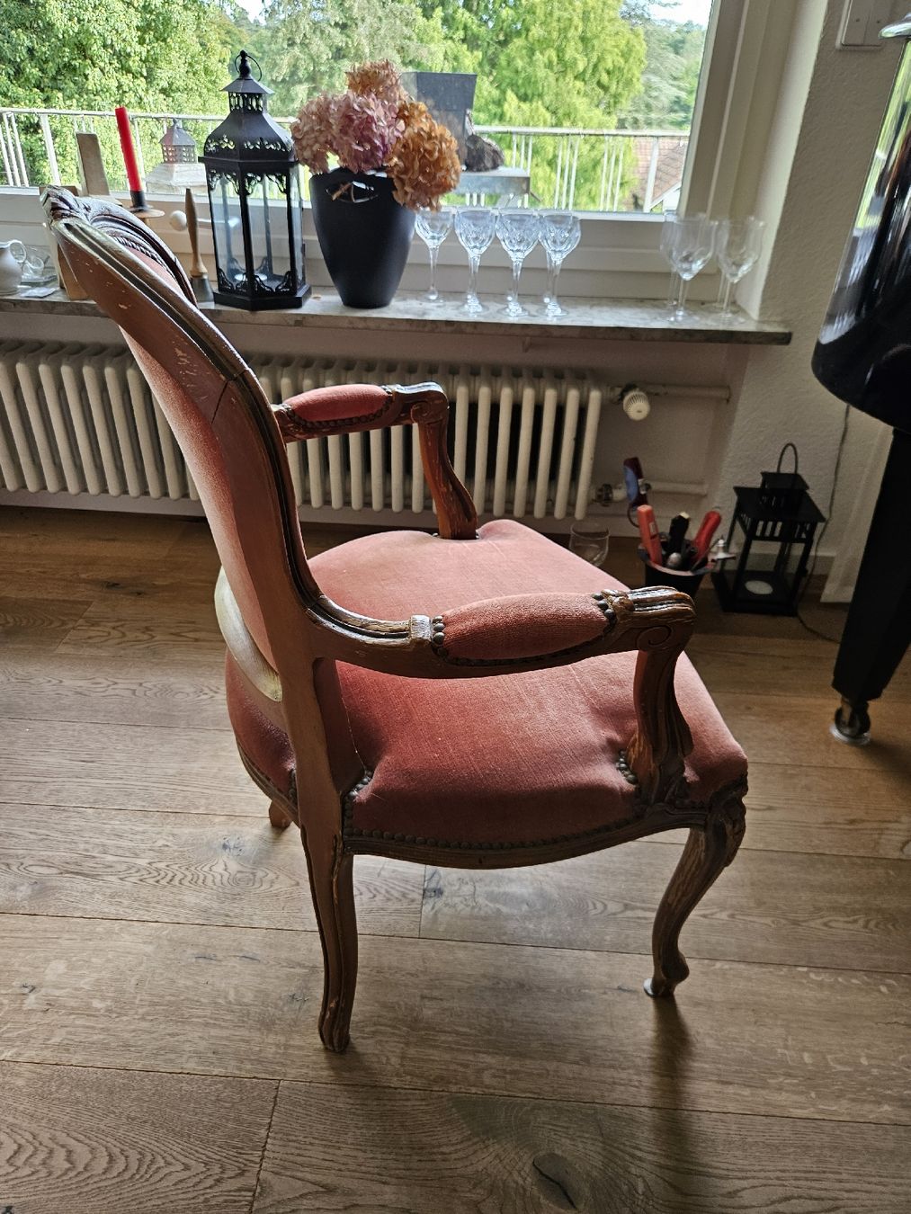 Poltrone: Antiker Louis-Philippe Sessel oder Biedermeier – Usato da Zürich venduto da Pazzenreich 1