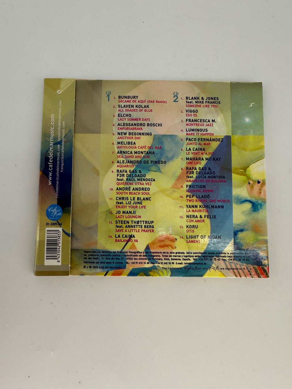 CDs: Cafe del Mar - Volumen Doce Doppel CD – Gebraucht aus Auenstein von moin. 1
