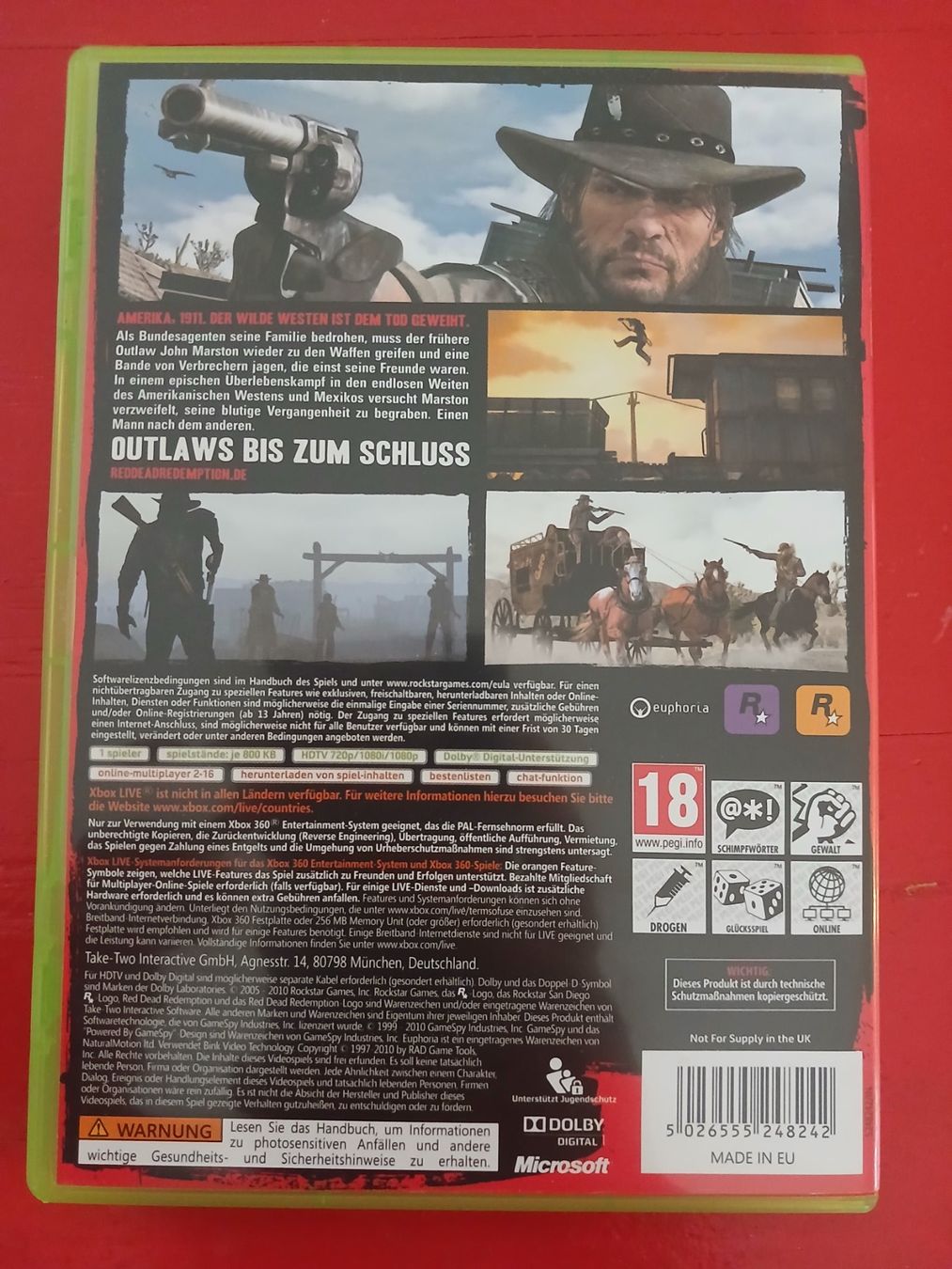 Microsoft Giochi: RED DEAD REDEMPTION Rockstar Game Xbox 360 – Usato da Pollegio venduto da Isaiaaaa96 1