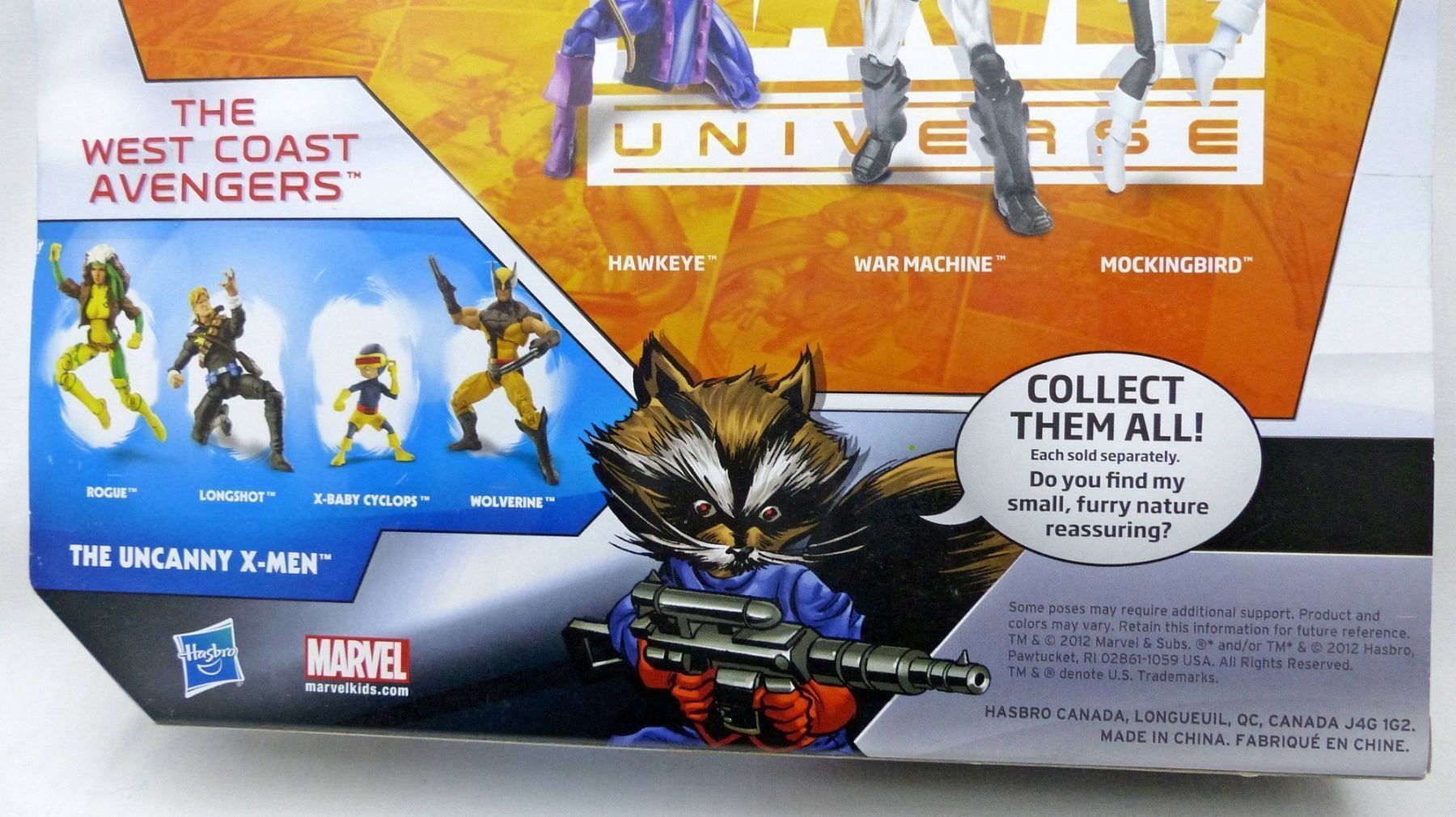 Statuette: WEST COAST AVENGERS WAR MACHINE MARVEL UNIVERSE HASBRO 2012 – Nuovo e nell'imballaggio originale da Lugano venduto da YouWantUS 5