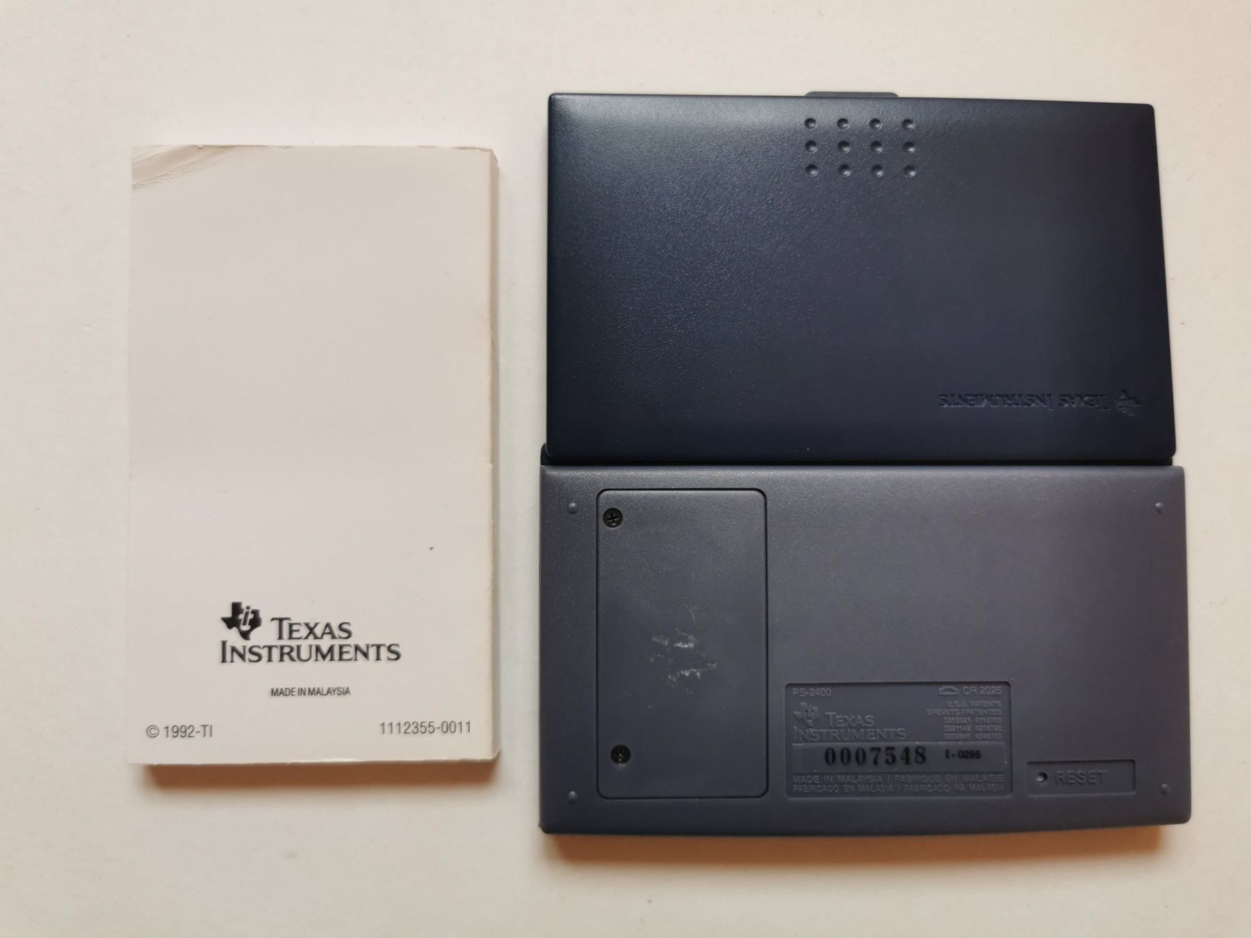 Calcolatrici tascabili: Texas Instruments PS-2400 Data Bank – Usato da Lenzburg venduto da eyworld 3