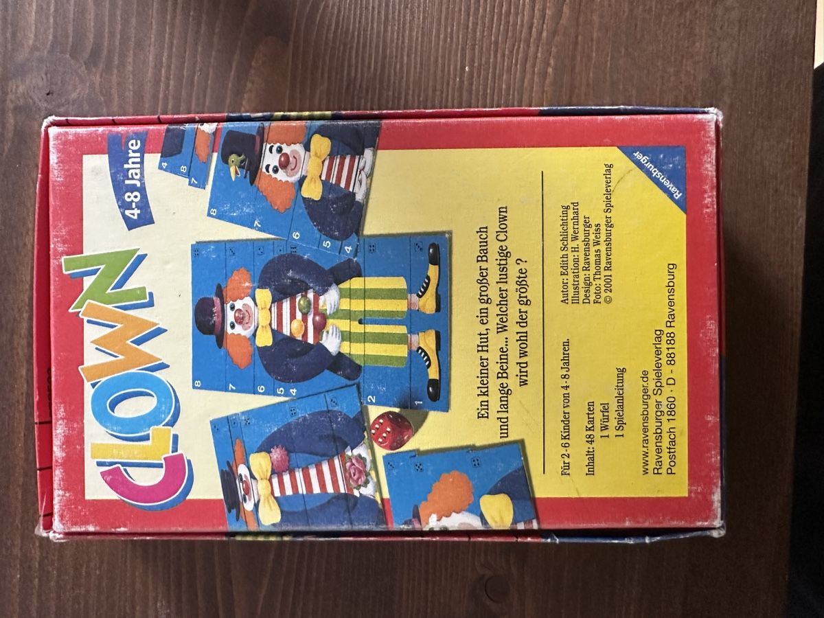 Giochi: Ravensburger Clown Spiel – Usato da Weinfelden venduto da jos_nl7m 1