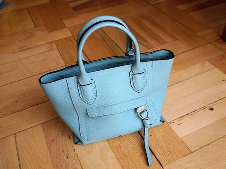 Longchamp leather handbag 
