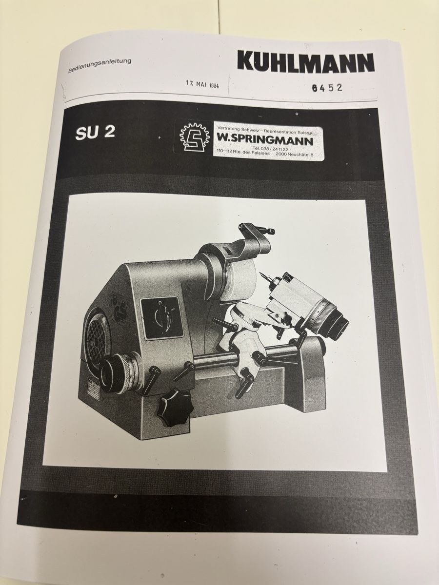 Tutti gli attrezzi: Kuhlmann SU 2 – Usato da Schaffhausen venduto da sim_wc2z