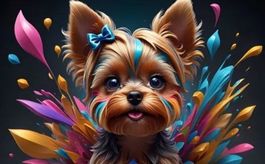 Diamond Painting Yorkshire-Terrier-5-40x60-825