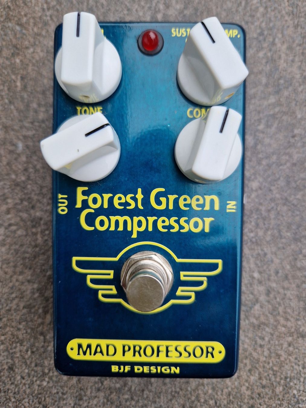 Strumenti musicali: Forest Green Compressor Pedal – Usato da Burgdorf venduto da lissabon65