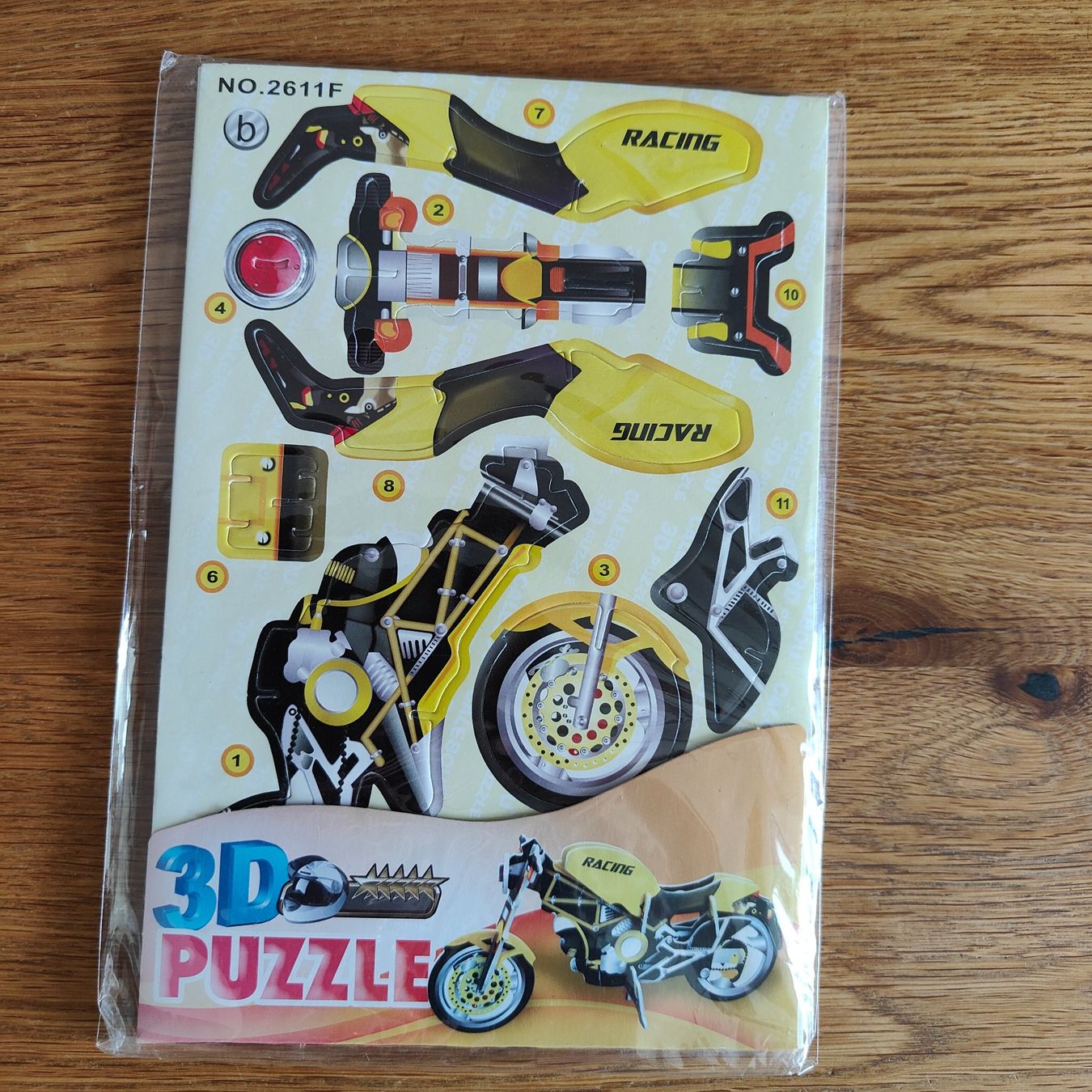 Puzzle: Puzzle 3D      Motorrad  Racing – Nuovo e nell'imballaggio originale da Davos Platz venduto da wauwauin 1