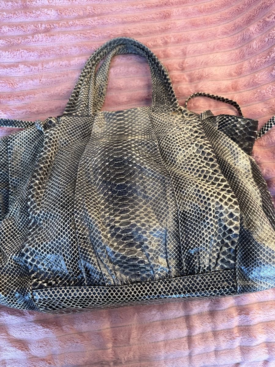 Gucci Borse da donna: Gucci Python Handtasche, Vintage. Ein echtes Schnäppchen! – Nuovo (secondo la descrizione) da zug venduto da blondie 3