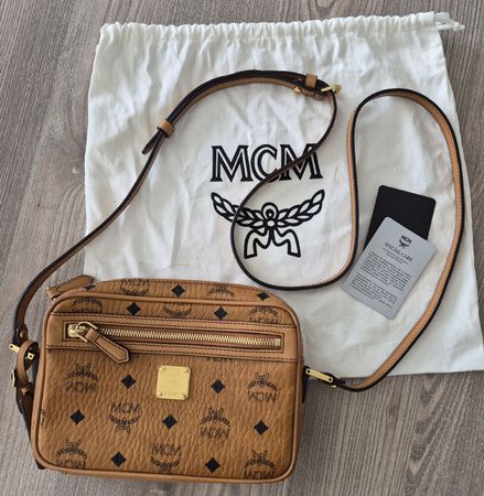 MCM Tasche Braun Heritage Crossbody Bag Neuwertig!!