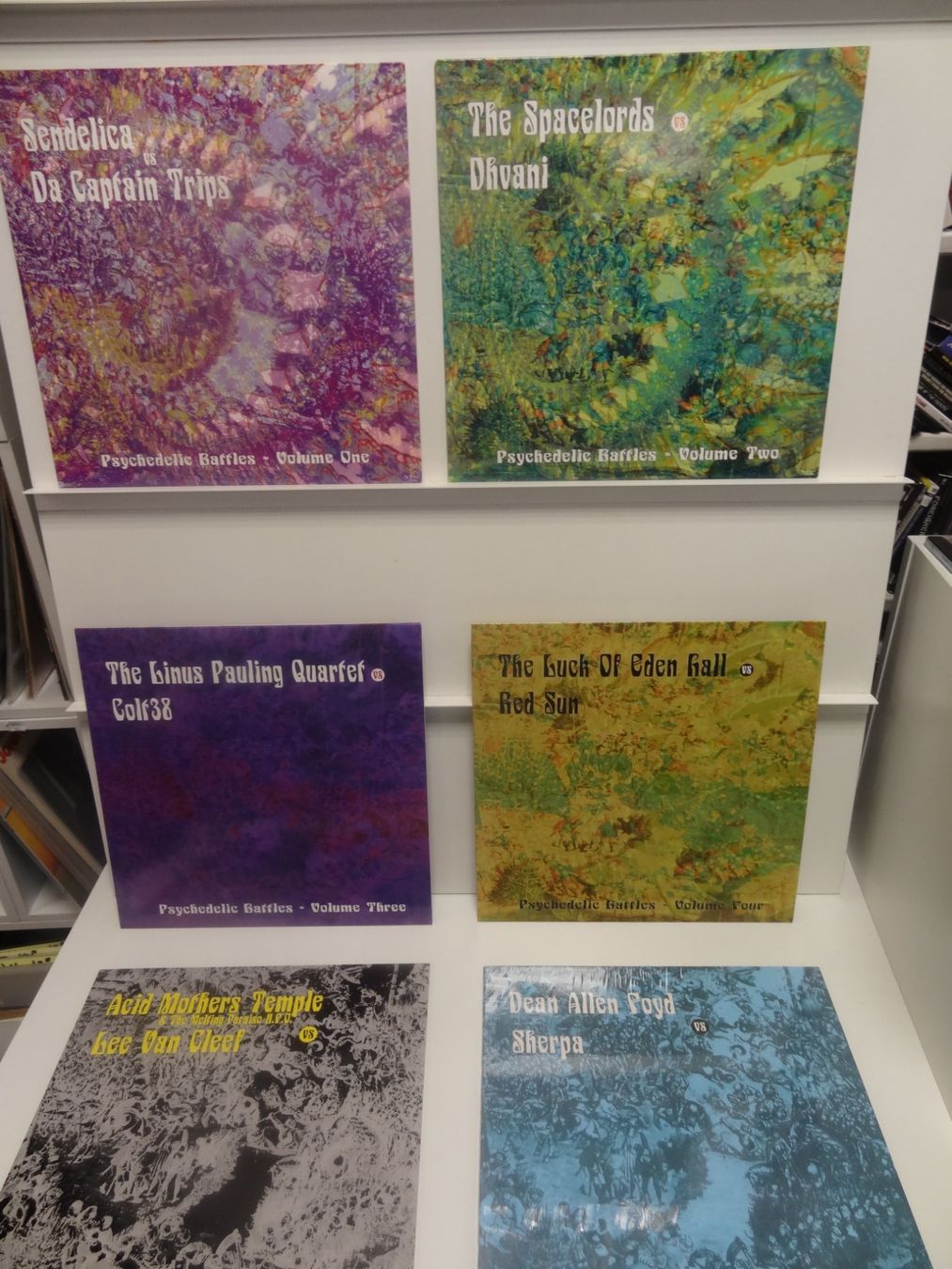 Dischi in vinile: Psychedelic Battles Vinyl-Set (6 LPs) – Usato da luzern venduto da musicandart 1