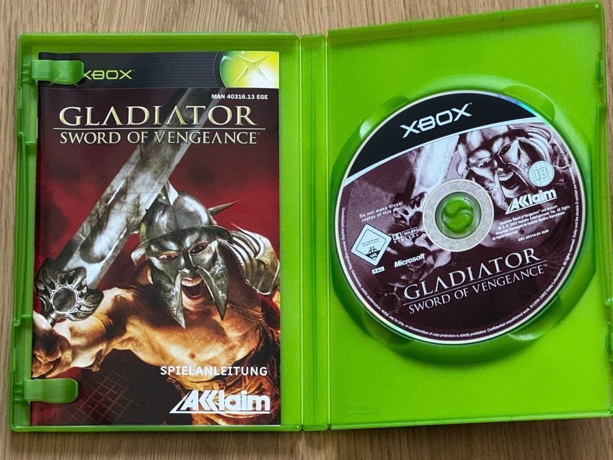 Giochi: Gladiator Sword of Vengeance - CIB - Xbox – Usato da Uster venduto da GamesAndStuff 1