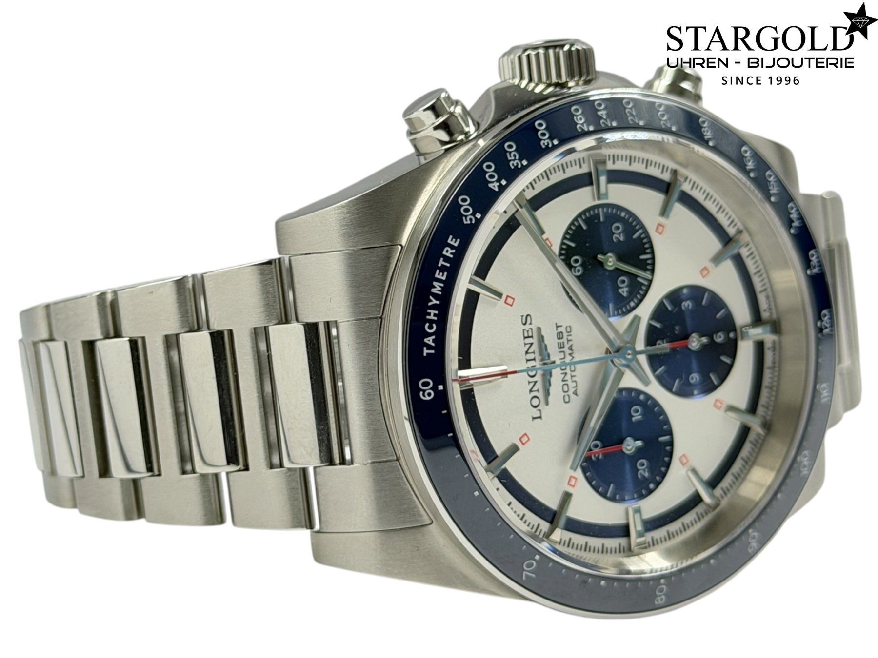 Longines Orologi: Longines Conquest Chronograph -  L3.835.4.98.6 – Usato da Zürich venduto da Stargold-Uhren 2