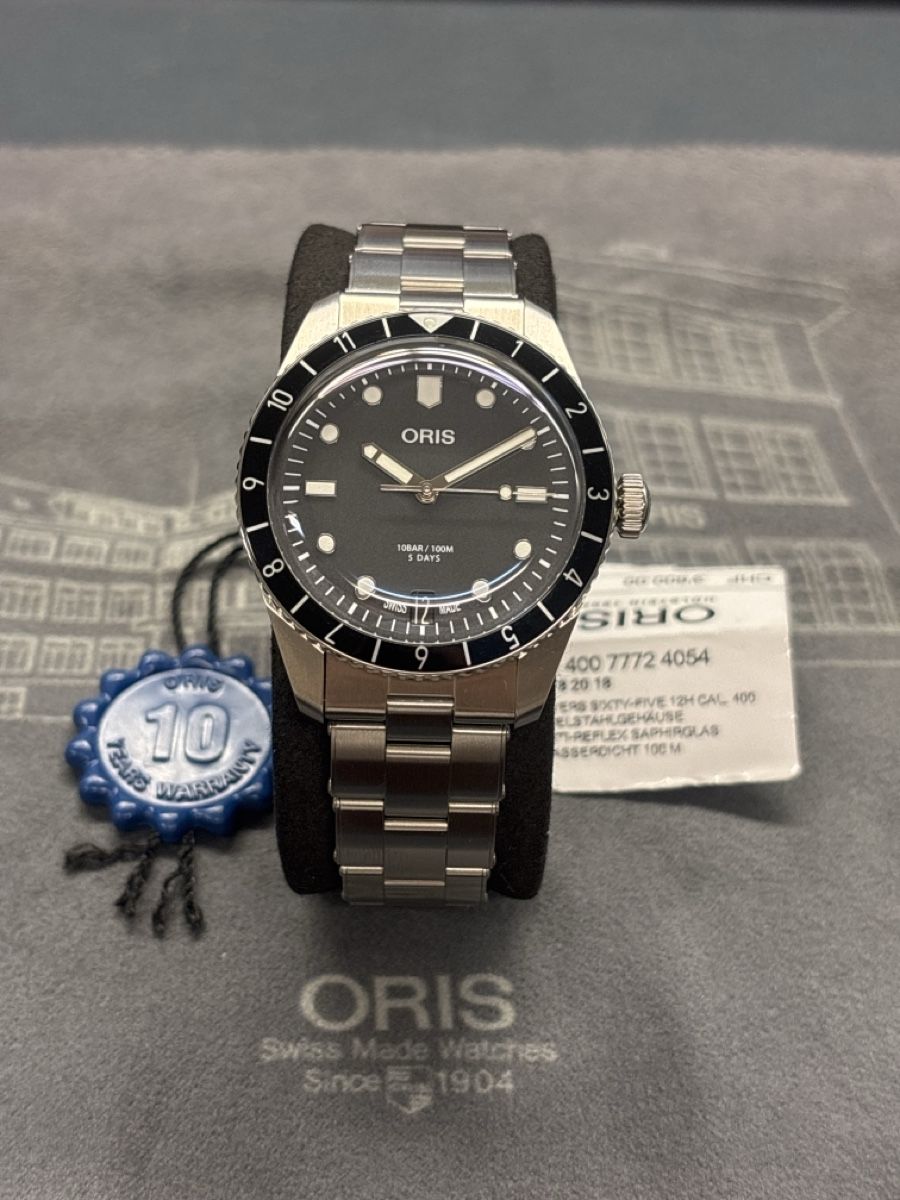 Oris Uhren: Oris Divers Sixty-Five Calibre 400 neu – Neu (gemäss Beschreibung) aus Zermatt von Wega.Boutique
