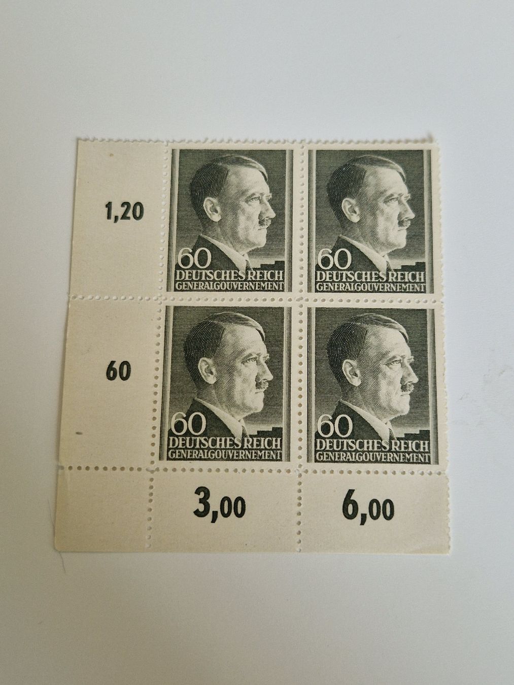 Tutti i francobolli: Deutsches Reich Adolf Hitler Block Briefmarken postfrisch – Nuovo (secondo la descrizione) da St. Gallen venduto da Enrico_SG