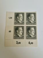 Deutsches Reich Adolf Hitler Block Briefmarken postfrisch