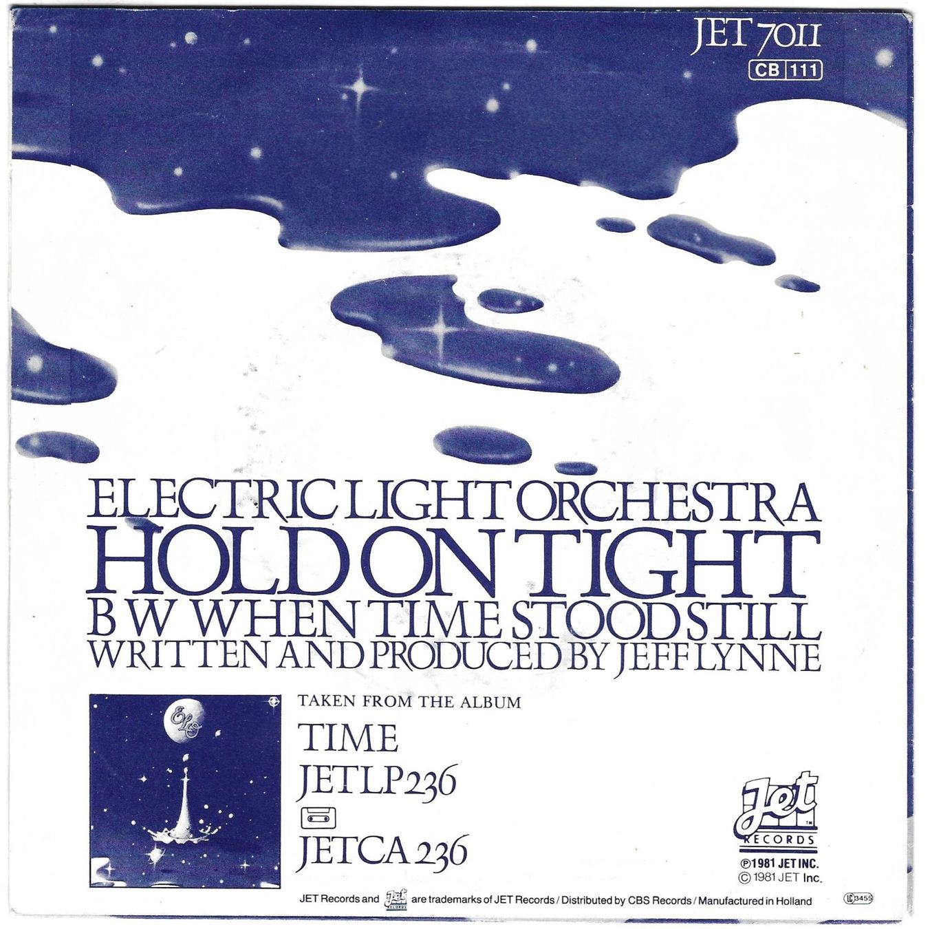 Schallplatten: ELECTRIC LIGHT ORCHESTRA  -  HOLDON TIGHT – Gebraucht aus Bex von Giorgiob 1
