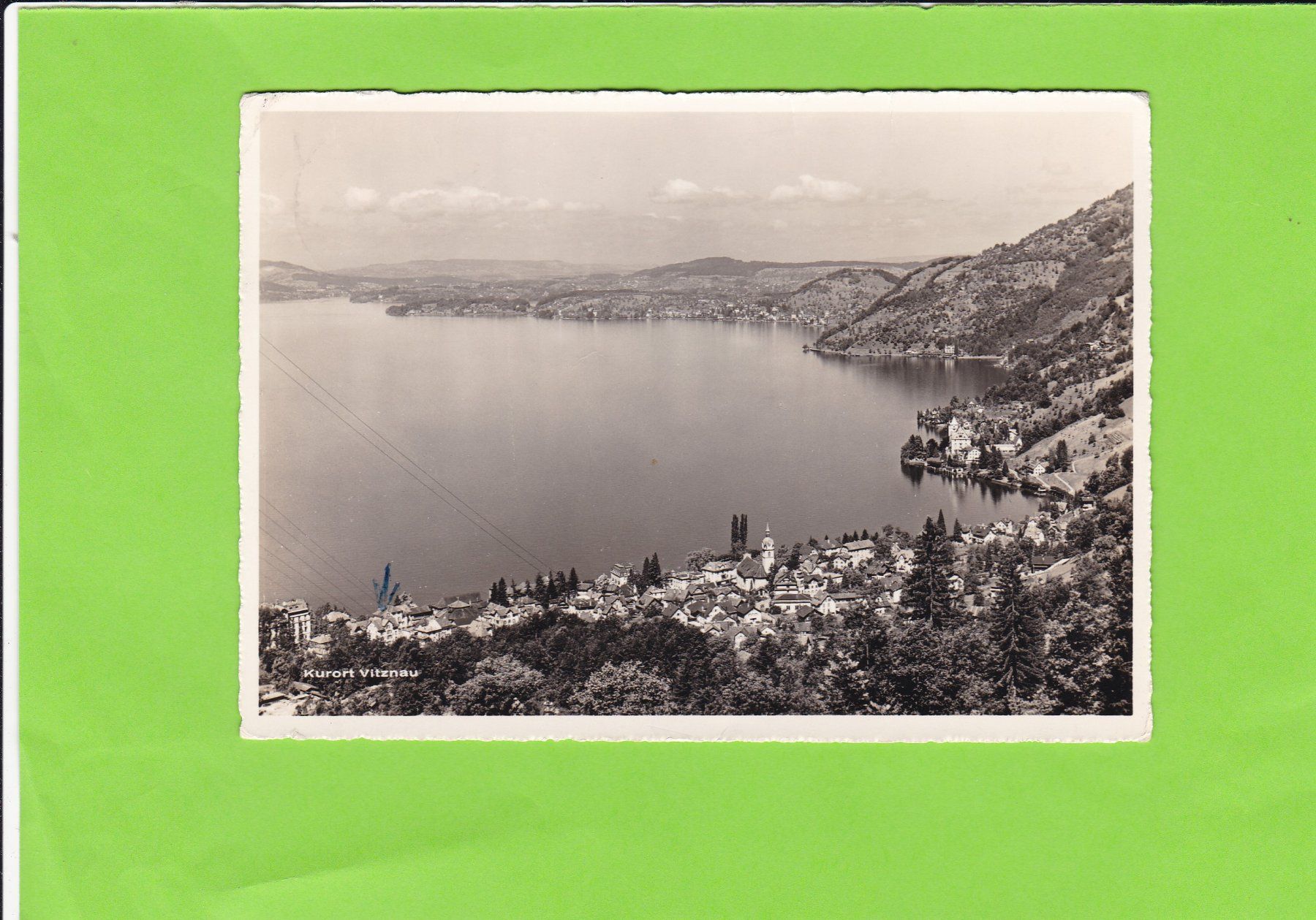 Cartoline postali: Kurort Vitznau – Usato da St. Peterzell venduto da neckertal