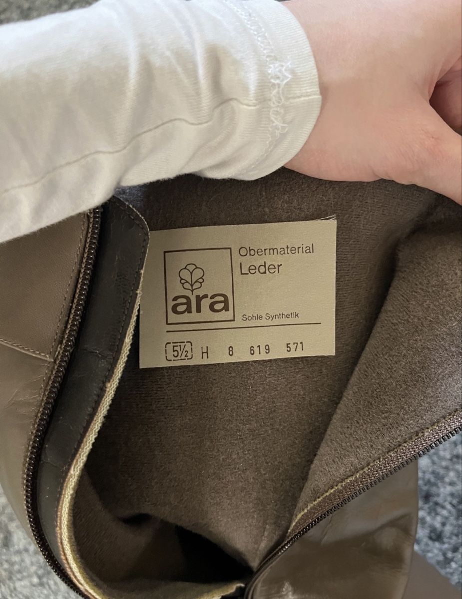 Scarpe da donna: Ara  Vintage Lederstiefel 5.5 – Nuovo (secondo la descrizione) da Vaduz venduto da bestbest 2