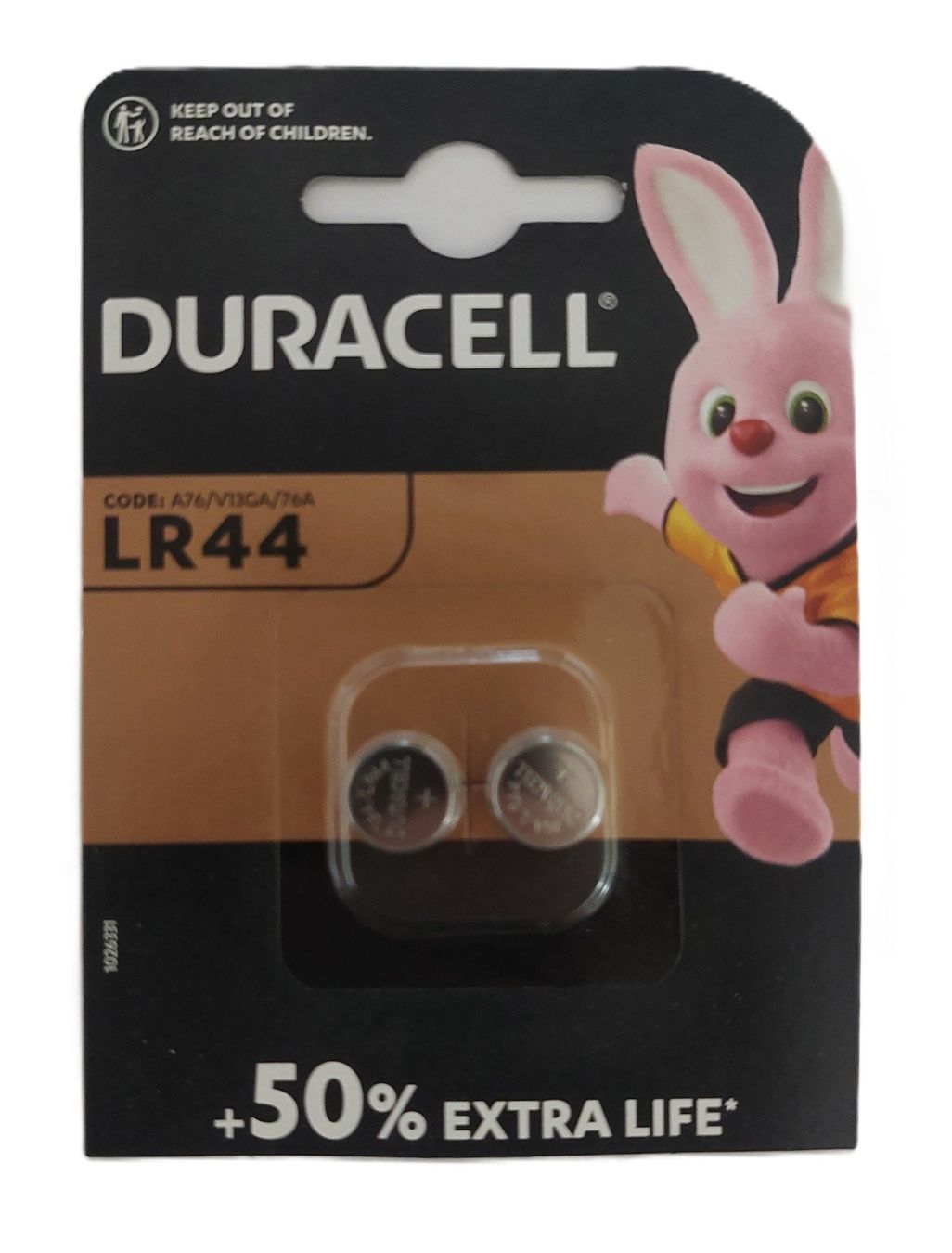 Duracell Akkus & Batterien: Duracell LR44 Knopfzellen | Batterien | 2 Stück | NEU & OVP! – Neu und originalverpackt aus Schongau von lanobe