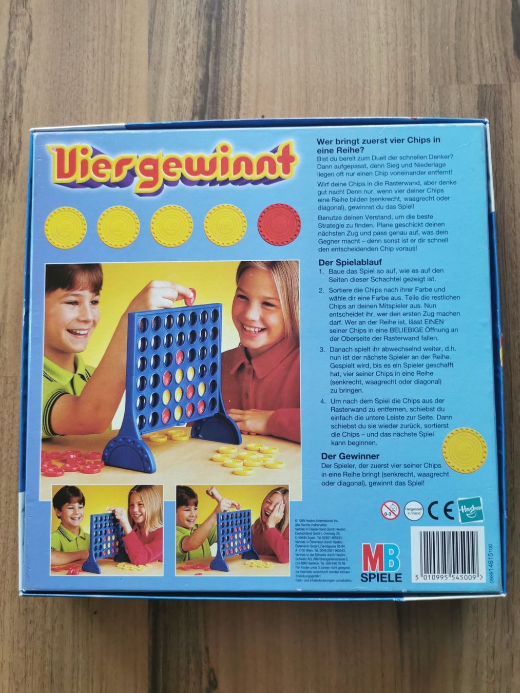 Giochi: Vier Gewinnt MB Spiel – Usato da Glattfelden venduto da sut_q8d2 1