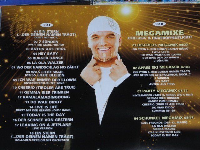 CDs: 2CD's + double CD - Andy Borg, Meret't Delight & DJ Ötzi – Gebraucht aus Unterbäch von xazuq 4