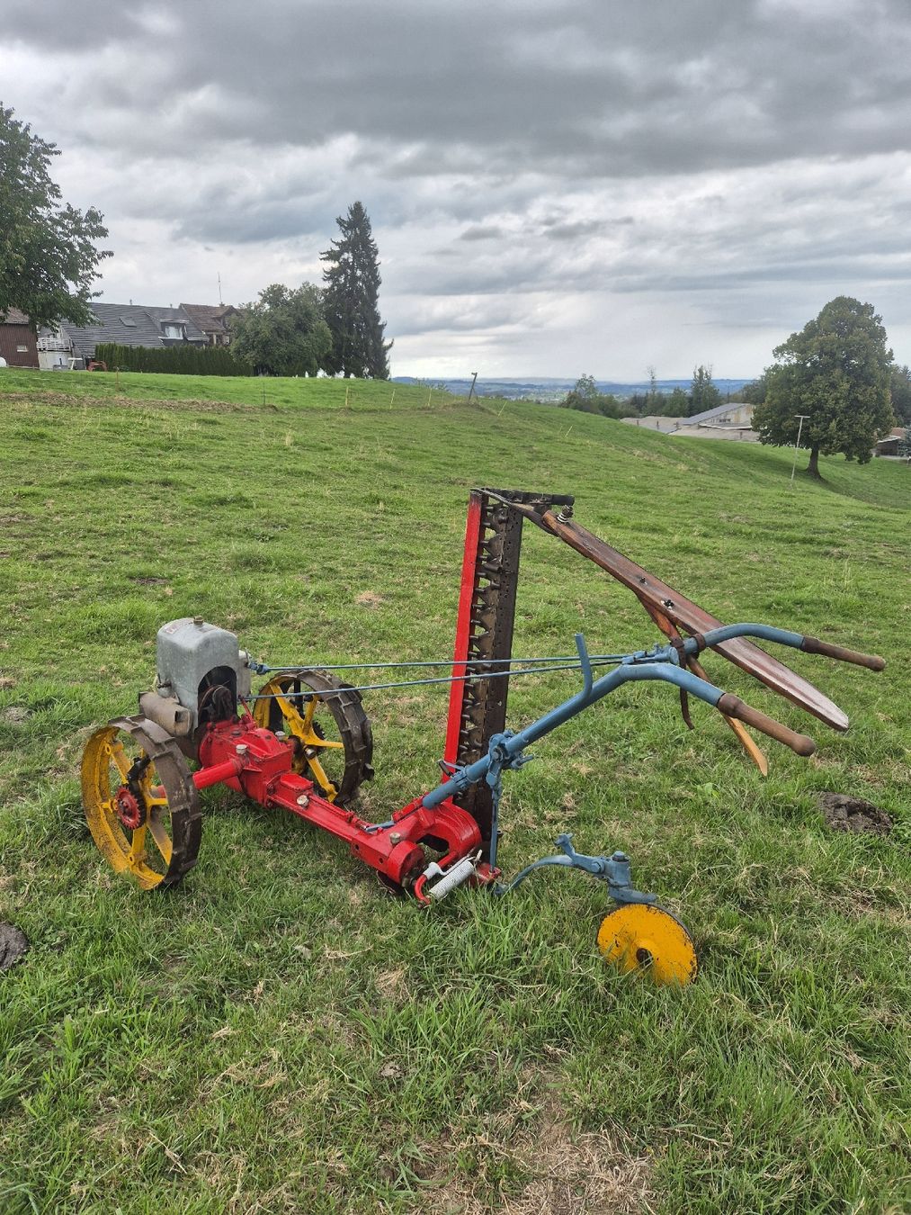 Grunder Trattori: Grunder mit Messerbalken – Usato da Egg (Flawil) venduto da Remofunk12 1