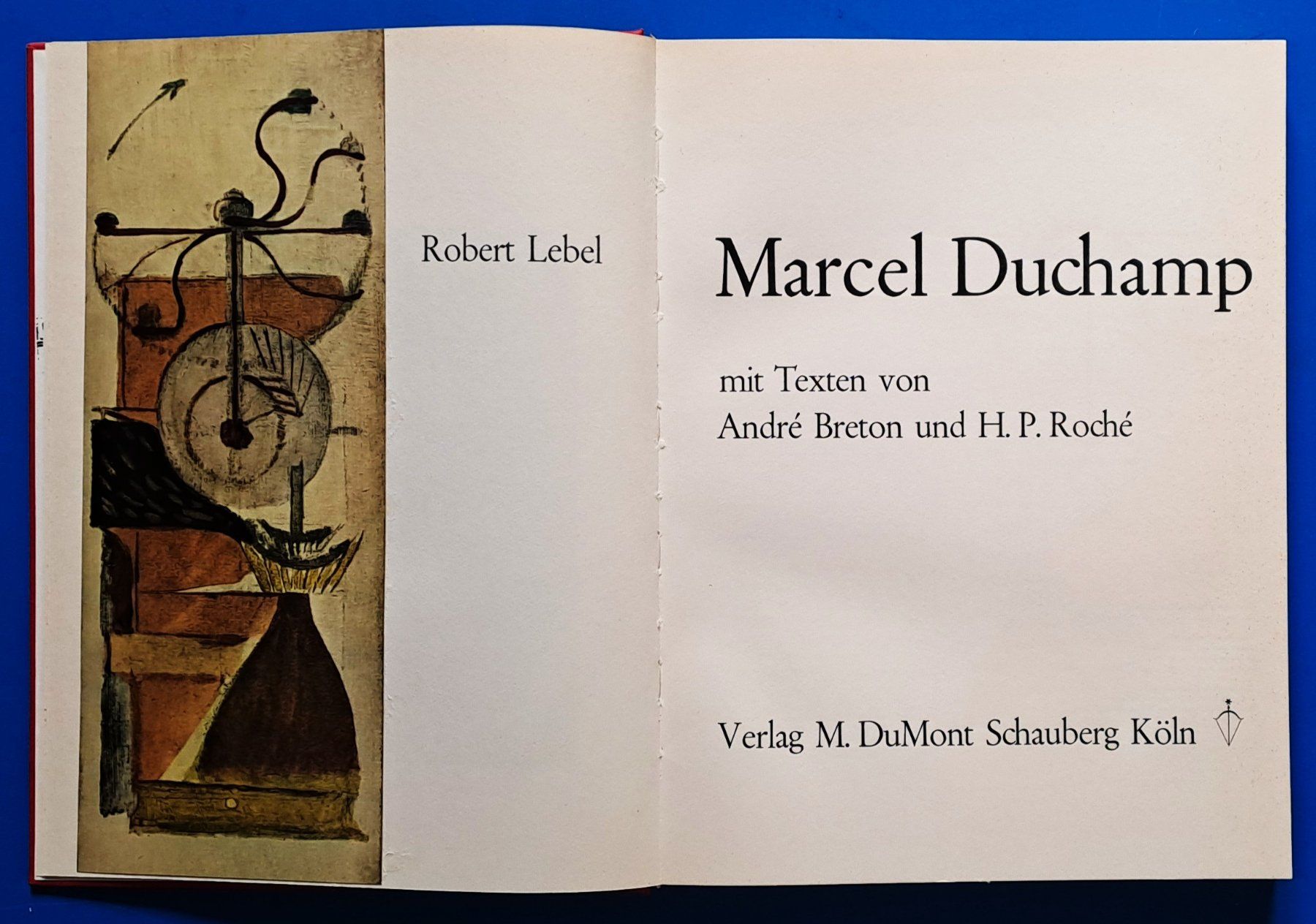 Libri: Selten: MARCEL DUCHAMP. Deutsche EA 1962. TOP – Usato da Zürich venduto da archiphil 4