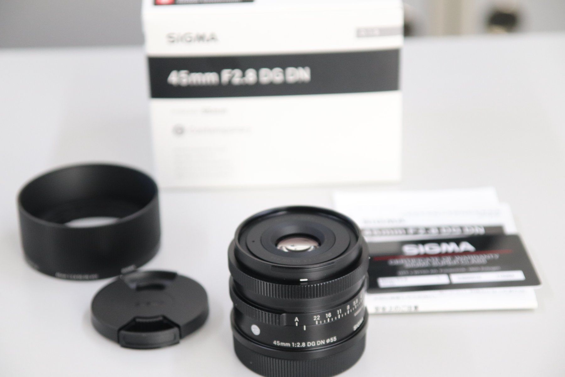 Sigma Obiettivi: Sigma 45mm 2.8 DG DN Sony E-Mount – Usato da Zofingen venduto da OWYSSAG 1